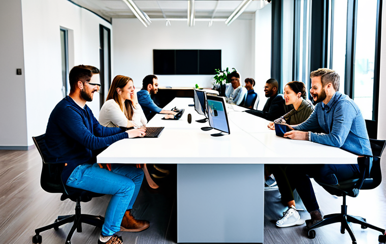 사이버 보안 자동화 도구의 사용자 액세스 관리 - **

A cybersecurity analyst working at a desk in a dimly lit security operations center (SOC). Multi...